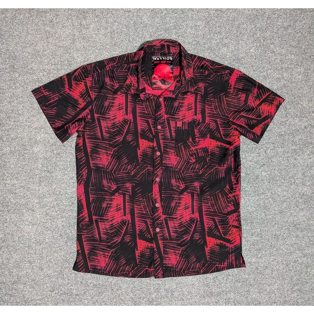 Warrior Shirt Mens Large Tropic Night Pink